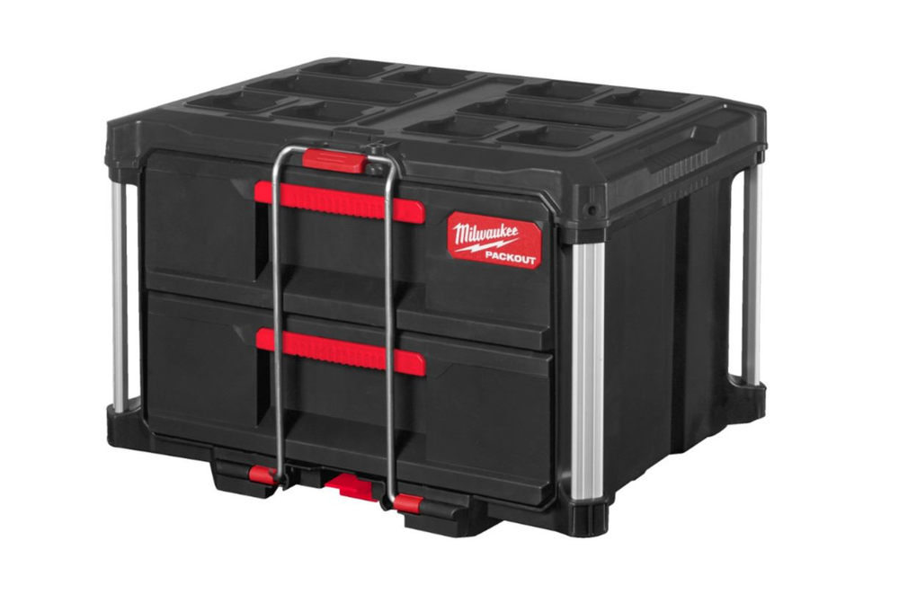 Ящик Milwaukee PACKOUT DRAWER BOX с 2-мя выдвижными отсеками 4932472129