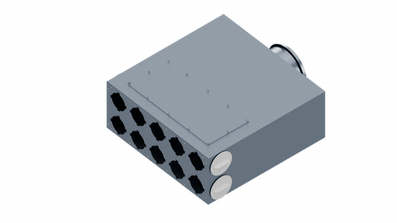Flexag CMP-FLD 200/90x10 вентиляционный коллектор, D200, на 10 выxодов FLD