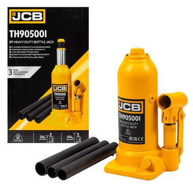 Домкрат бутылочный 5т JCB JCB-TH905001