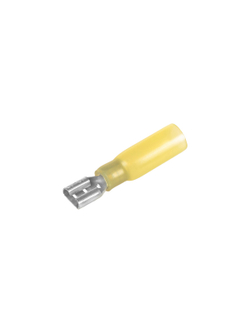 Разъемы плоские РПИ-М(н) 4-6 AWG(12-10) b=6.6мм (10шт) желтые, , Max Вт ARNEZI A0110119