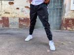 Брюки BLK CROWN Thunder Logo Black