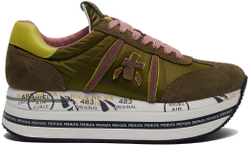 Premiata Beth 4917 зеленые с розовым