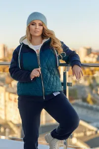 Костюм с мехом УК-1606 Fabrika