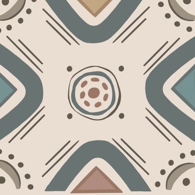 pattern ethnic motifs geometric seamless textile ornament