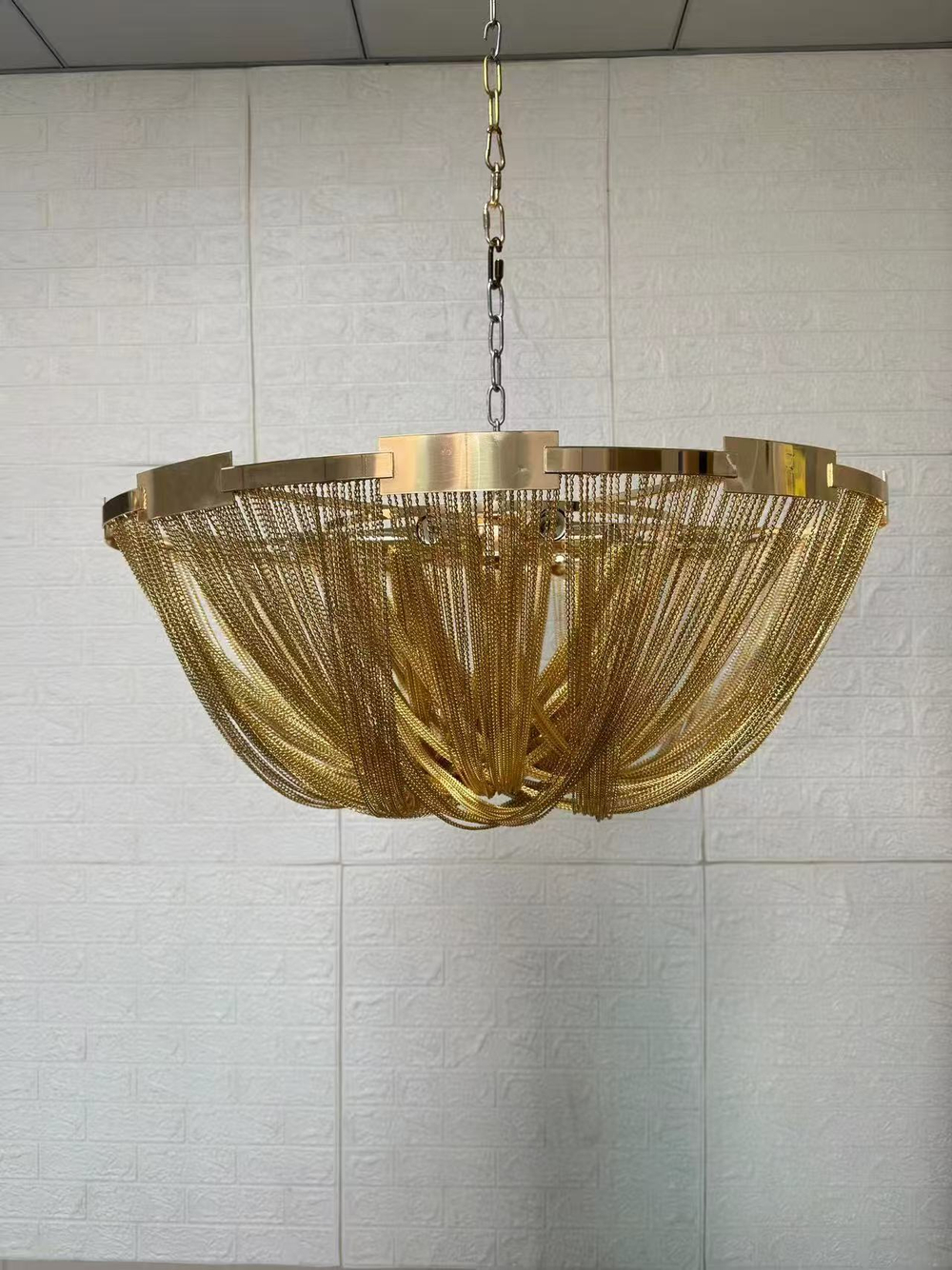 Ceiling design lamp Soscik by Terzani (Gold)