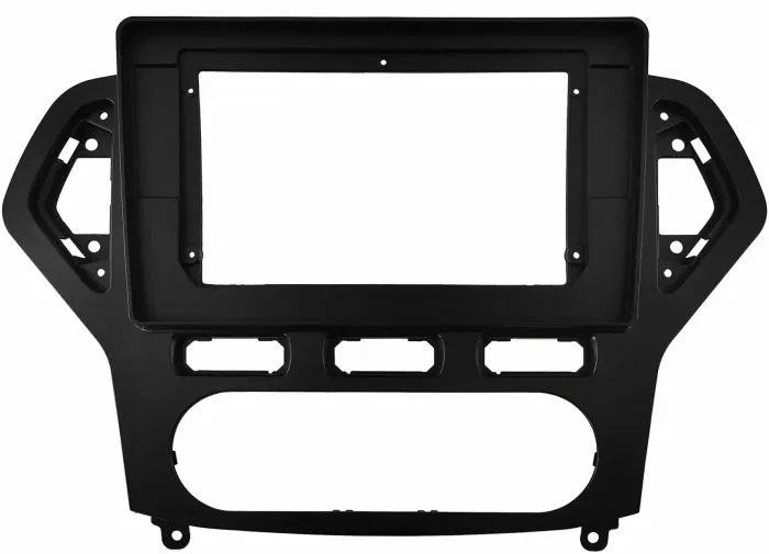 Магнитола для Ford Mondeo 4 2007-2010 (рамка чёрная) - Teyes LUX ONE ROUND монитор 12.3" 2K QLED на Android 10, Быстрая, CarPlay, 4G SIM-слот