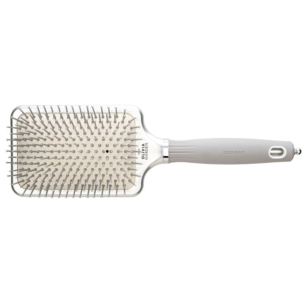 Щетка EXPERT CARE RECTANGULAR Nylon Bristles Silver L Серый (08328)