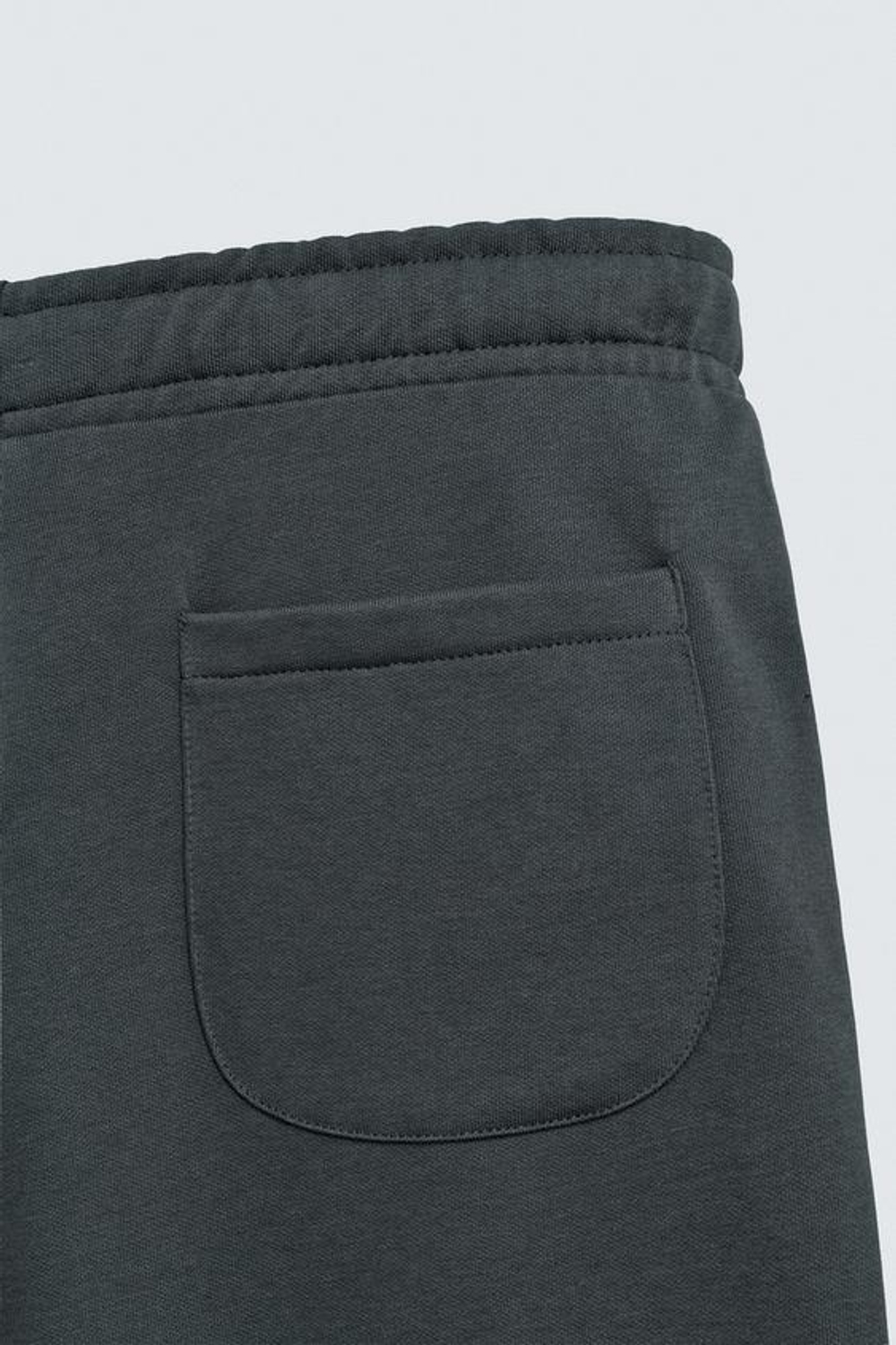 ZARA ДЖОГГЕРЫ WIDE-FIT, ТЕМНЫЙ АНТРАЦИТ
