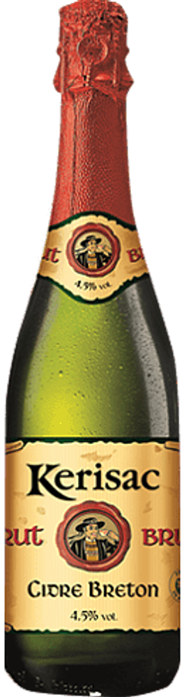Сидр Керисак Бретон Брют / Cidre Kerisac Breton brut 0.75 - стекло