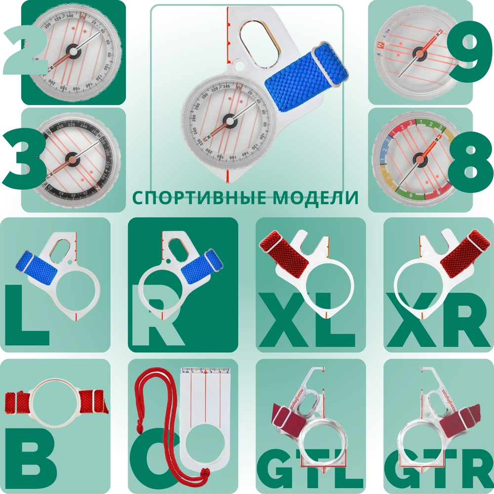 Компас Москомпас жидкостный Модель 2R