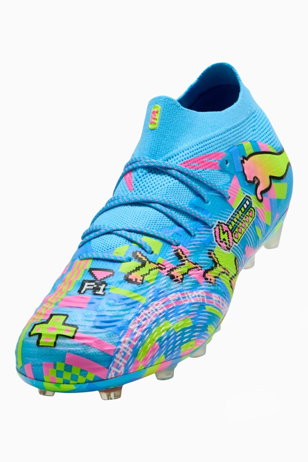 Бутсы Puma Future 9 Ultimate MG - синий
