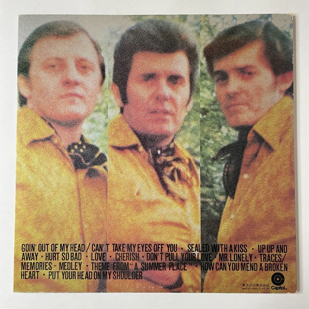 Винтажная виниловая пластинка LP Discover The Lettermen (Japan 1971)(No Obi)