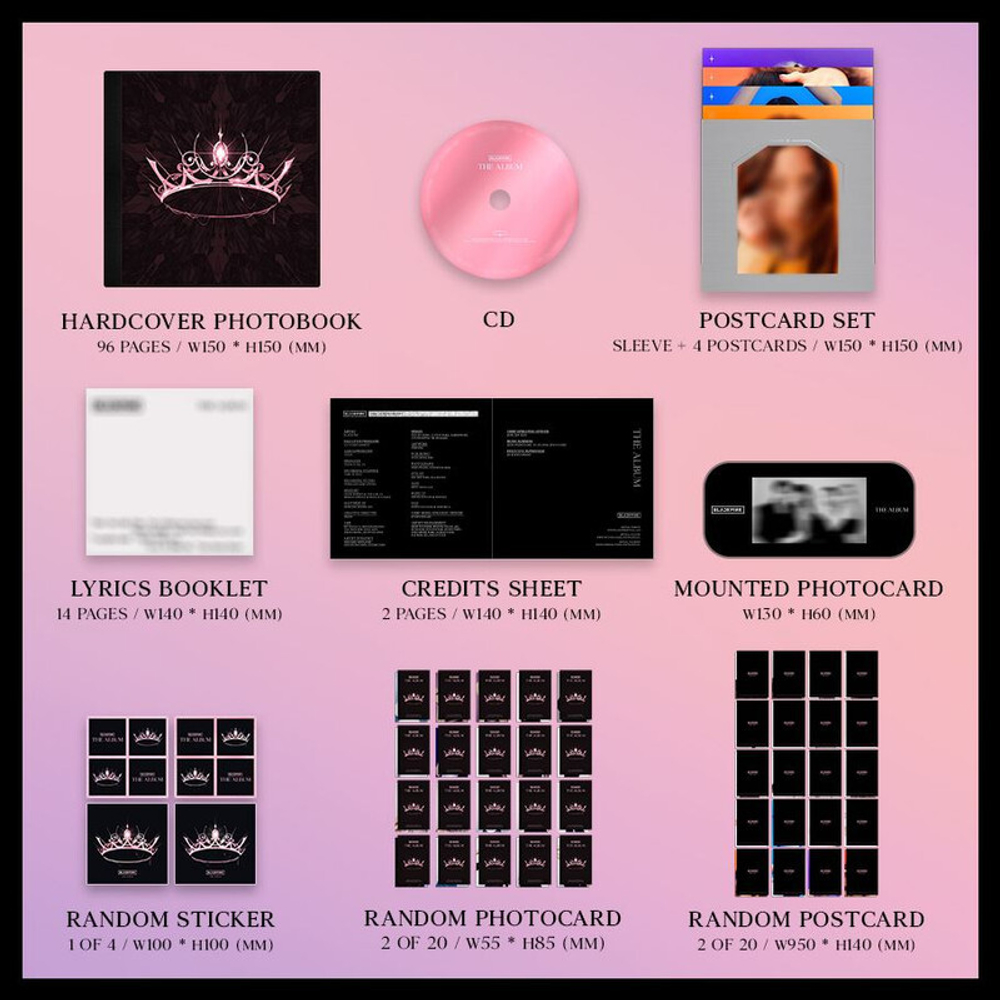 Альбом Blackpink THE ALBUM