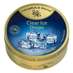 Cavendish & Harvey леденцы Clear Ice Drops с лимонным вкусом (круглые), 200 г