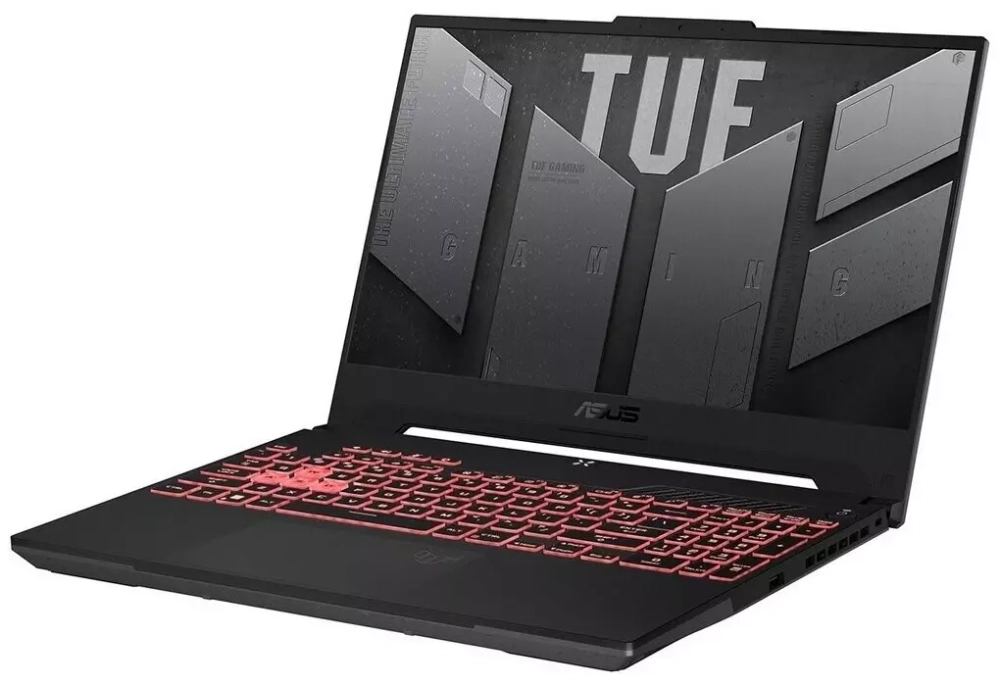 Ноутбук Asus TUF Gaming A15 FA507RE-HN063 (90NR08Y2-M004P0) Ryzen 7 6800H 16Gb SSD512Gb NVIDIA GeForce RTX 3050 Ti 4Gb 15.6" FHD (1920x1080) noOS grey