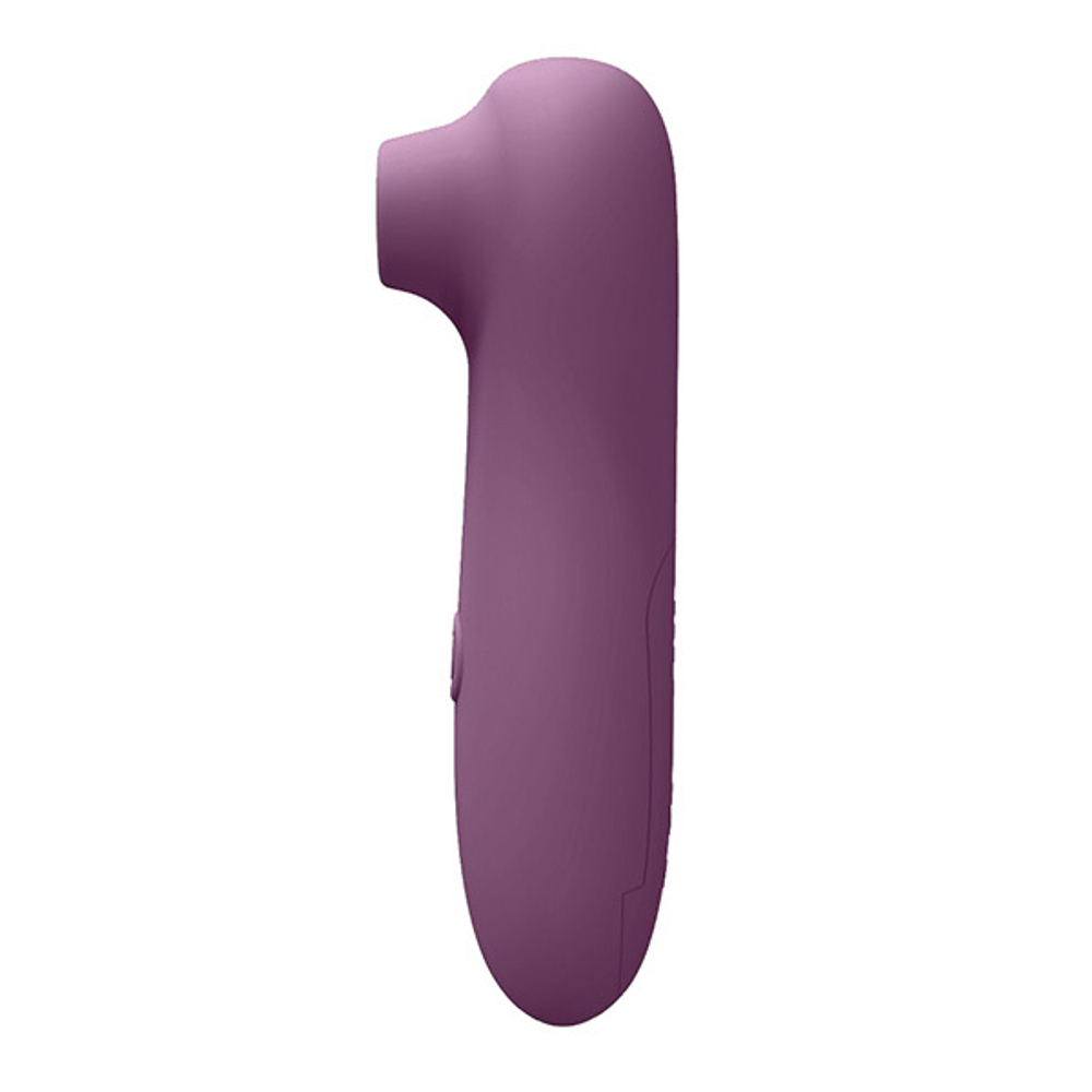 Фиолетовый вакуумный вибростимулятор клитора 12,3см Lola Games Take It Easy Ace 9020-03lola