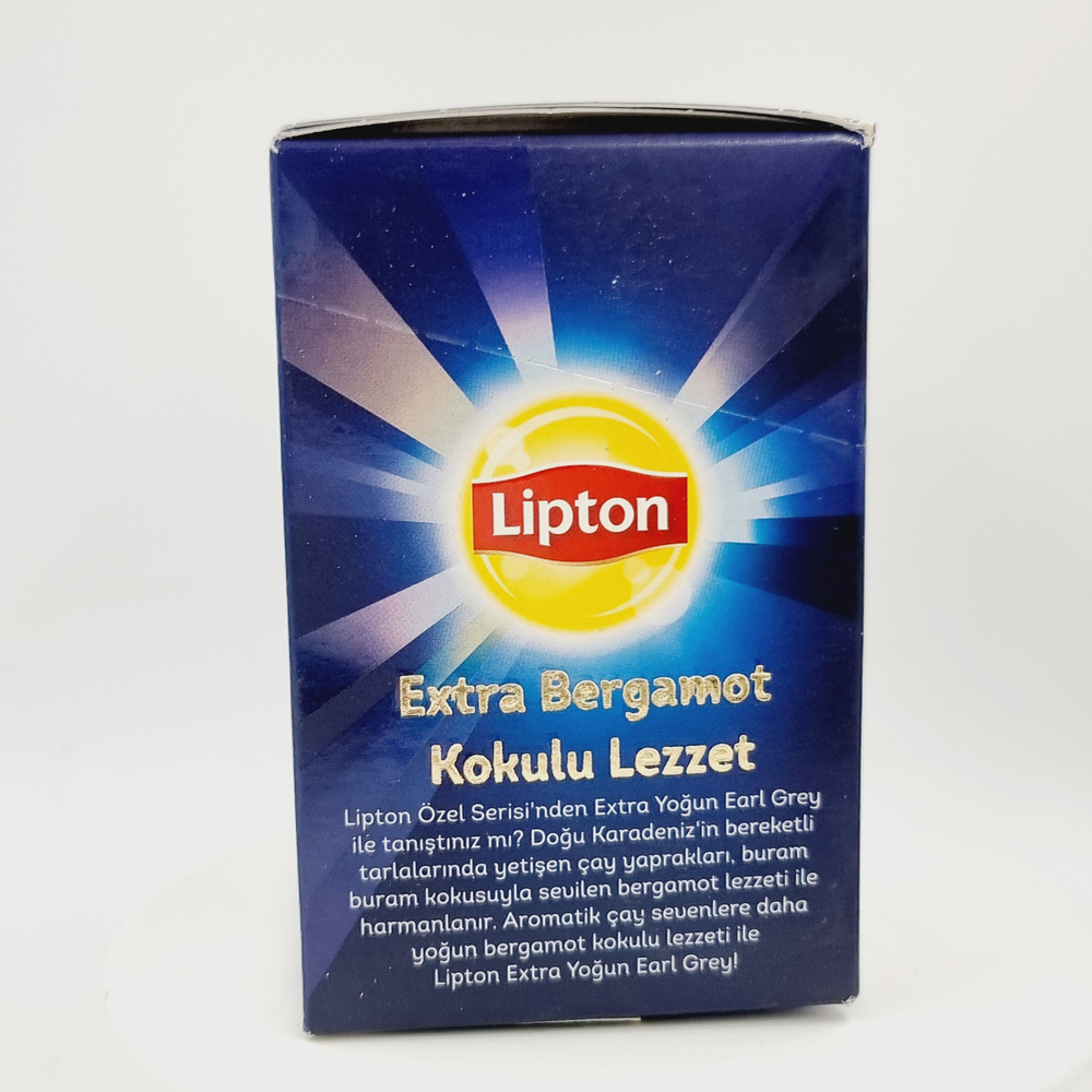 Lipton Extra Youn чай черный рассыпной Earl Grey (2x100) 200 г (Турция)