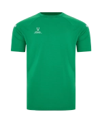 Футболка тренировочная CAMP 2 Training Poly Tee, зеленый/белый