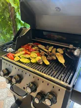 Газовый гриль Broil King Crown 490 Shadow, 6 горелок, вертел, чёрный