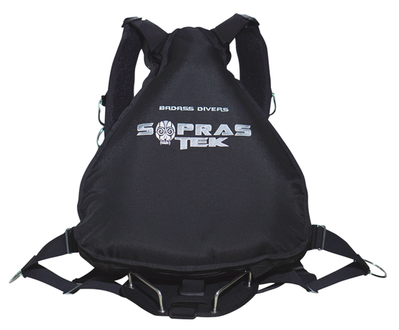 Подвесная система Sopras Sub с крылом для конфигурации Sidemount Rec черный