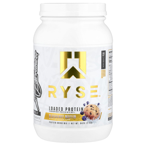 RYSE, Loaded Protein, кекс с голубикой, 942 г (2,1 фунта)