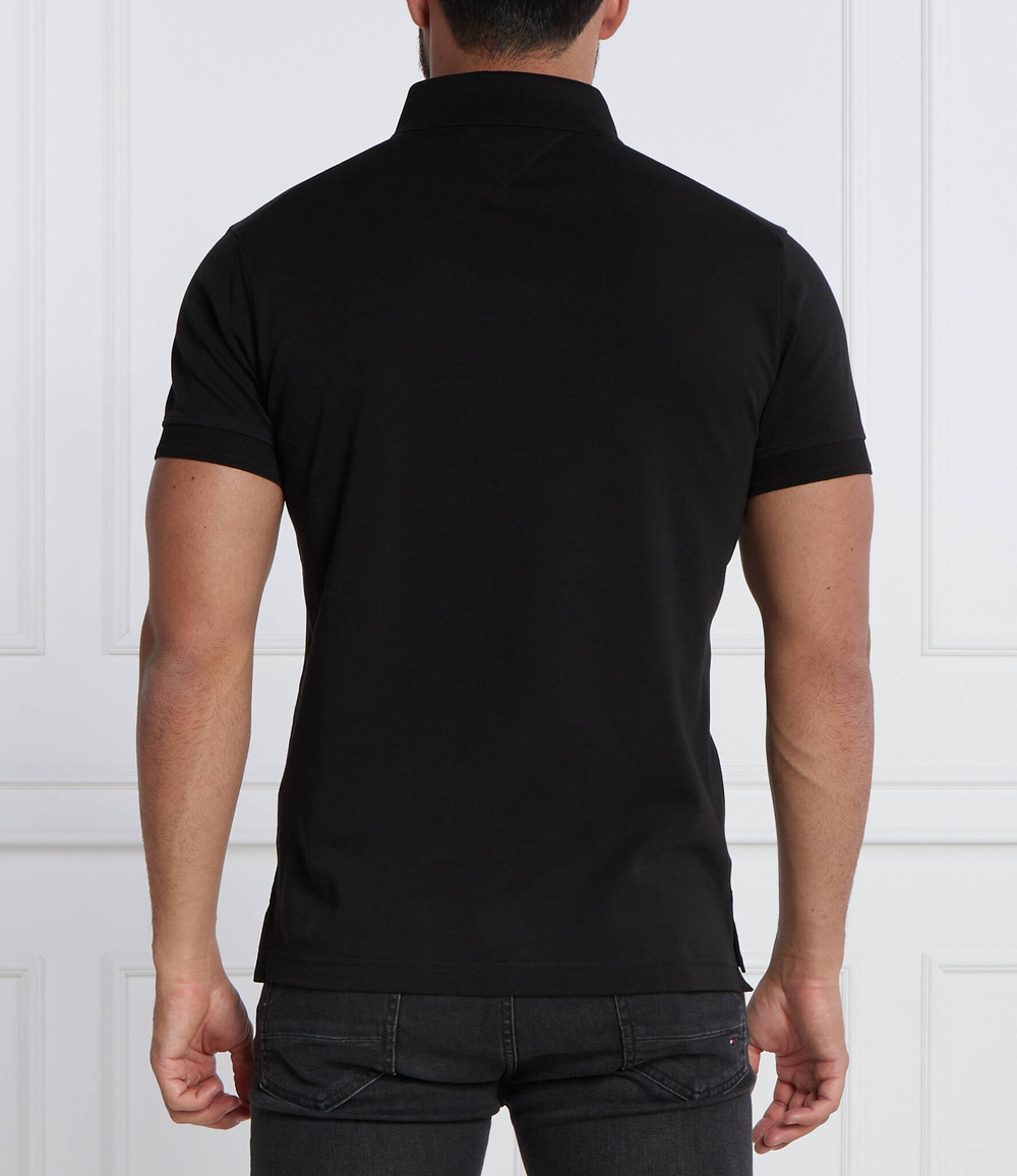 Поло ESS INTERLOCK Tommy Hilfiger - черный(MW0MW33228)