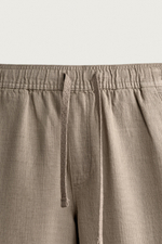 БРЮКИ RELAXED FIT ИЗ РЕЛЬЕФНОЙ ТКАНИ — ZARA · 4676/307