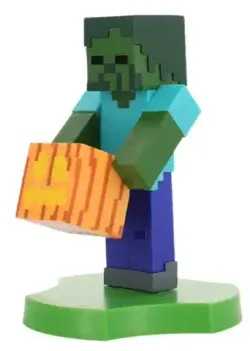 Мини-подставка Cable Guys: Minecraft - Zombie