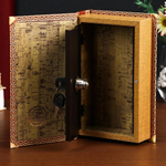 Сейф-книга дерево кожзам "Антология мысли. Основы философии" 21х13х5 см