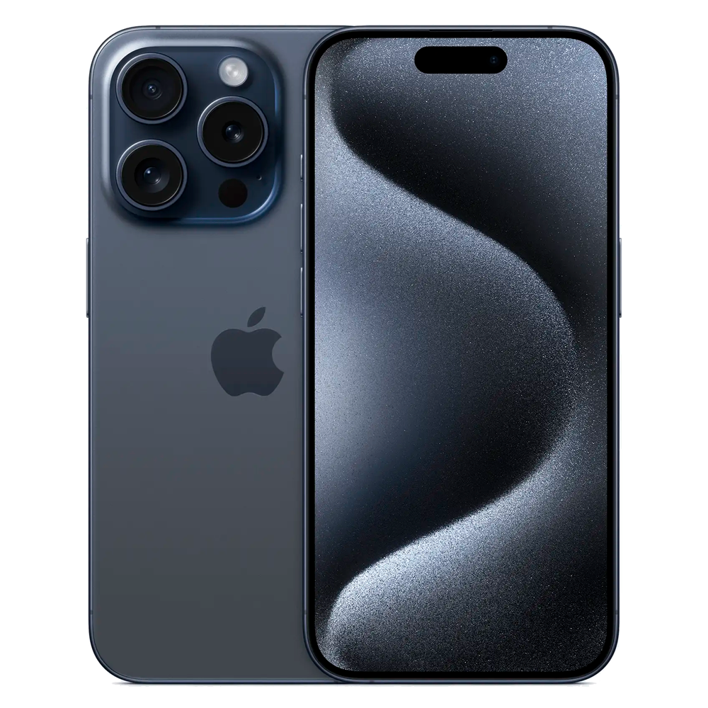 Смартфон Apple iPhone 15 Pro 512GB, Blue Titanium (Синий)