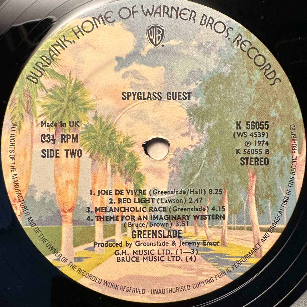 Greenslade - Spyglass Guest (Англия 1974г.)