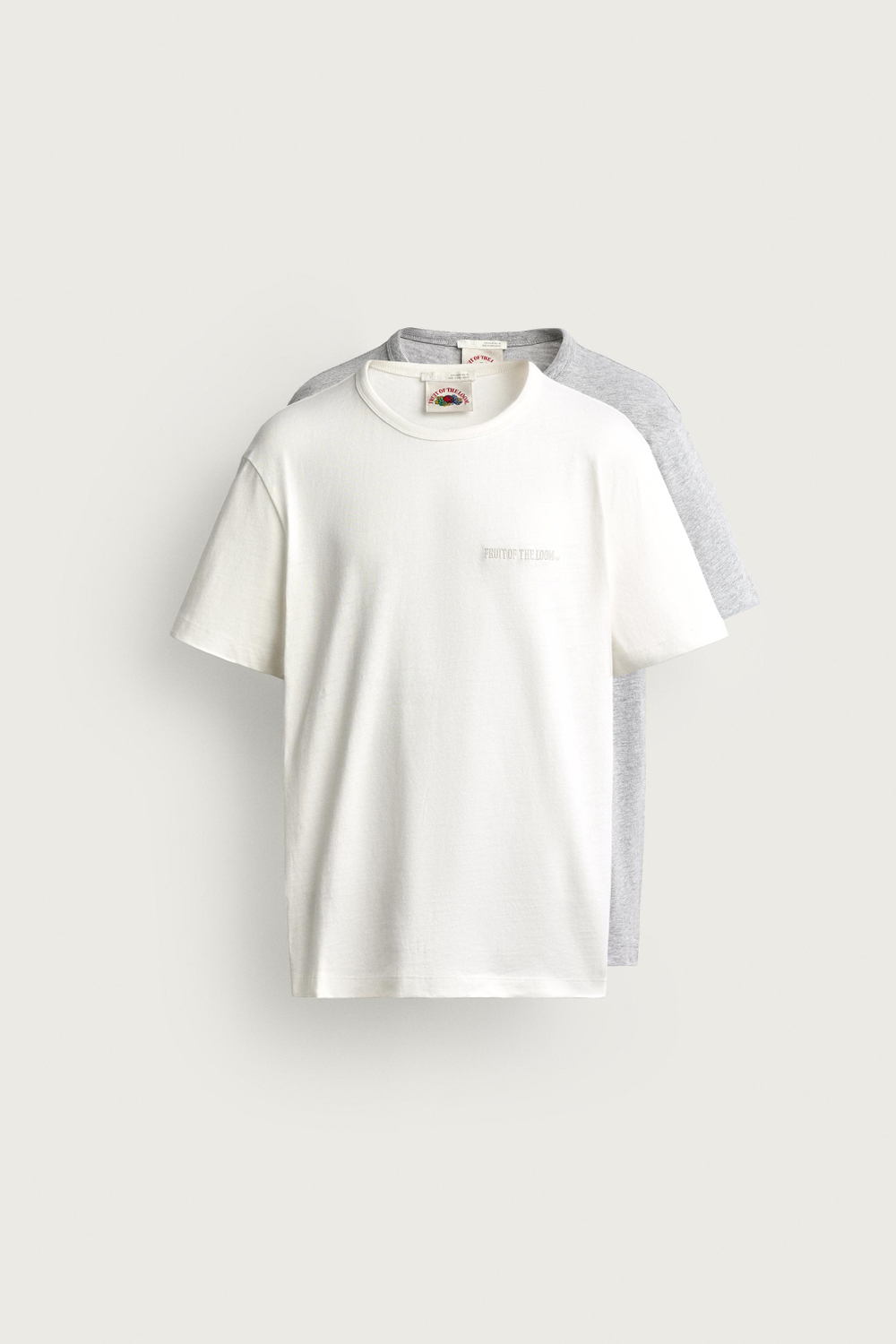 НАБОР ИЗ 2 ФУТБОЛОК FRUIT OF THE LOOM™ — ZARA