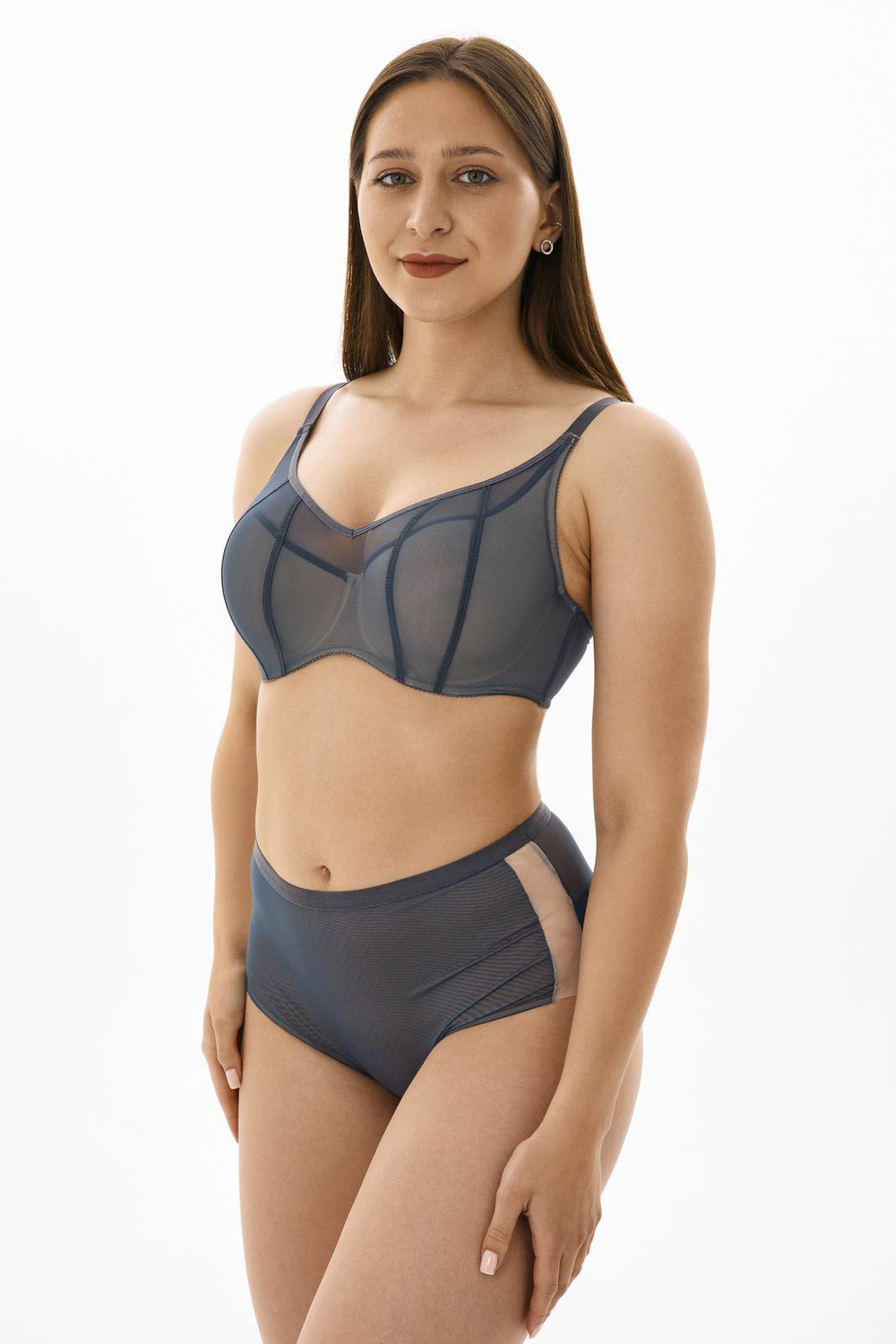 Трусы слипы с высокой линией талии ZE:BRA_754008