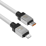 USB-C - Lightning Кабель Baseus CoolPlay Charging+Data 20W 2m - White
