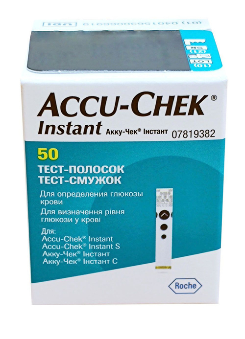 Тест-полоски Accu-Chek Instant №50