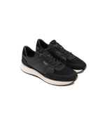 Кожаные кроссовки jace_runn_lmme BOSS BLACK - черный(50517307)
