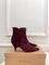 Ботильоны бордовые от Gianvito Rossi Levy 55 BP5-192179 — фото 3 [TG daa9f6ba399f-003]