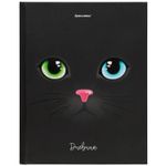 Дневник 5-11 класс 48 л., твердый, BRAUBERG, выборочный лак, с подсказом, "Cute Cat", 106411