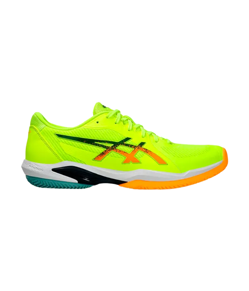 Asics Solution Swift FF 2 Padel Безопасные желтые-Стадионные оранжевые кроссовки