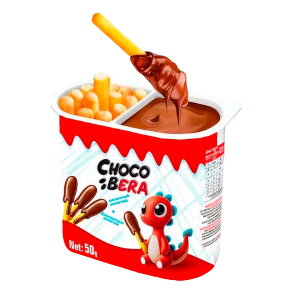 Шоколадные палочки "ЧОКО БЕРА"  50 гр