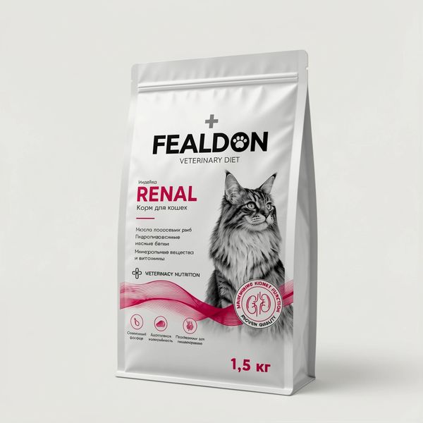 Сухой корм Fealdon RENAL для кошек