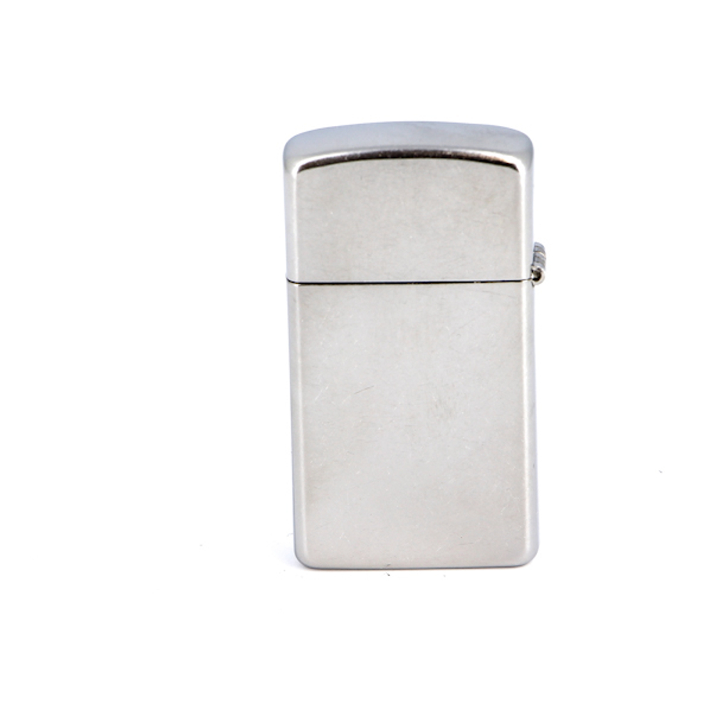 Зажигалка ZIPPO Slim® с покрытием Brushed Chrome ZP- 1607