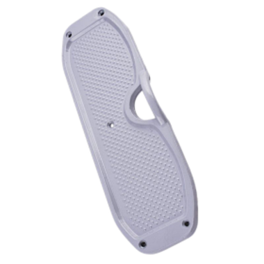 Накладка на транец Badger 305 х  95 х 20мм Металл Серая Предняя DJ1202G