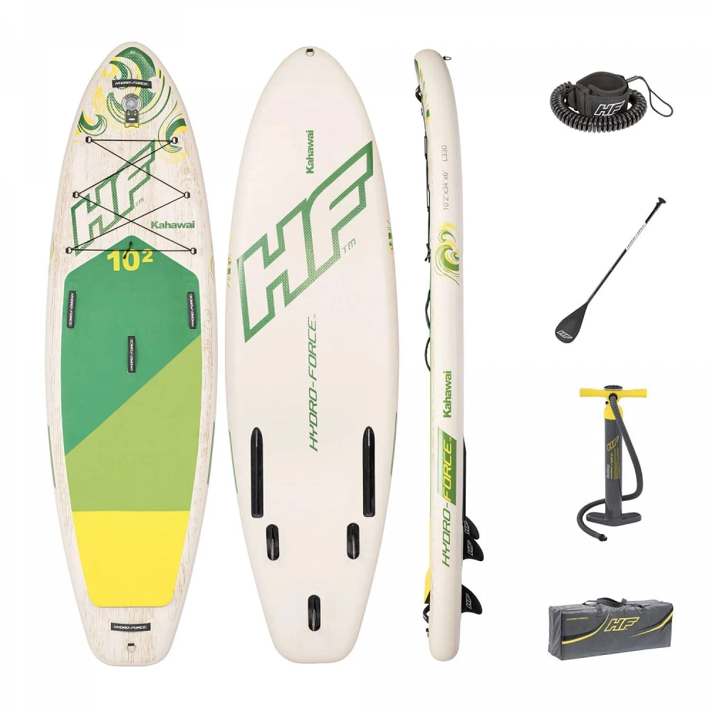 SUP-доска для плавания Kahawai, 310*86*15 см + 4 аксессуара, до 140 кг, Bestway (65308)
