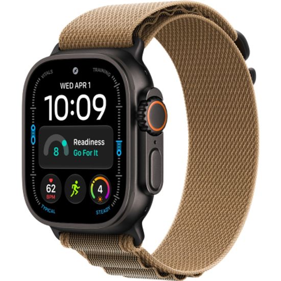 Apple Watch Ultra 4 (2026) 49mm Black Titanium Case / Desert Alpine Loop