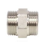 Ниппель латунь никель Ду 25 (1") НР VALFEX VF.582.N.100