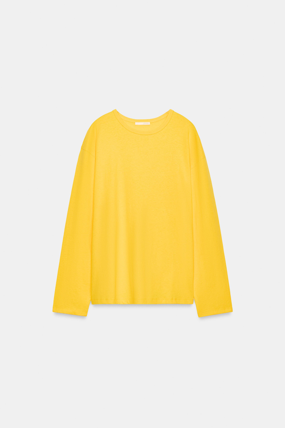 ФУТБОЛКА ИЗ ХЛОПКА И ЛЬНА — ZARA