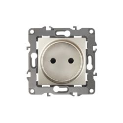 Розетка ЭРА Серия 12 12-2105-04 2P 16A-250В IP20 шампань | Эра 12