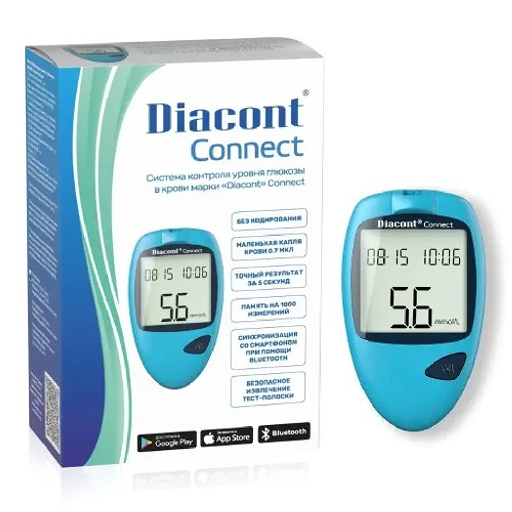 Глюкометр Diacont Connect