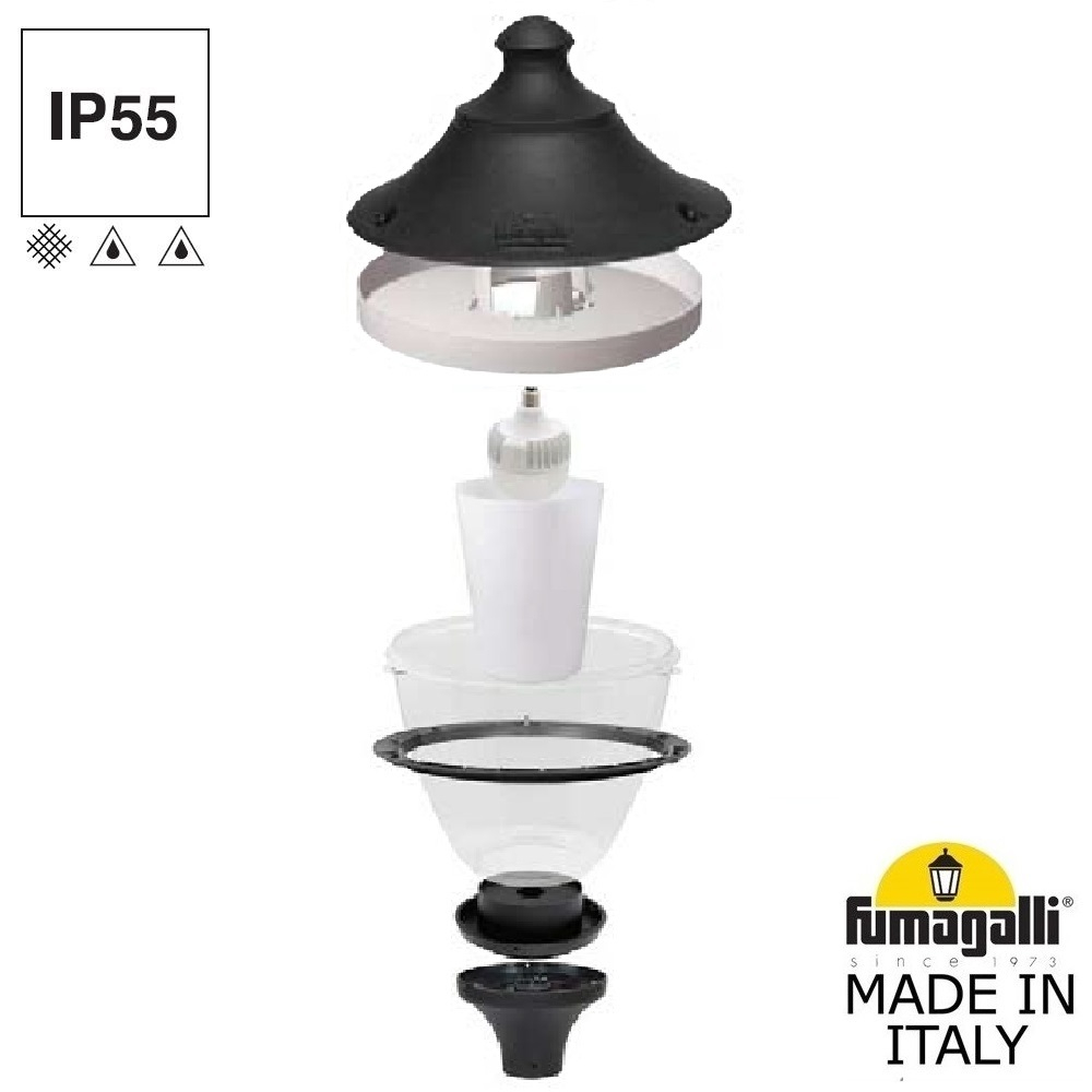 Парковый фонарь Fumagalli REMO R50.372.000.AXH27